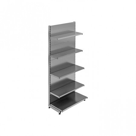 Стеллаж пристенный STAHLER (CRYSPI) Eco Line L=665, H=2250, G=370