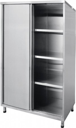 Шкаф-купе нейтр. ШКН-6-3 РН нерж. (1200х560х1800)